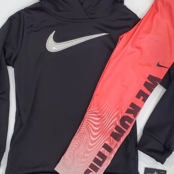 🆕️ Nike Fleece Hoody & Leggings - Picture 3 of 5